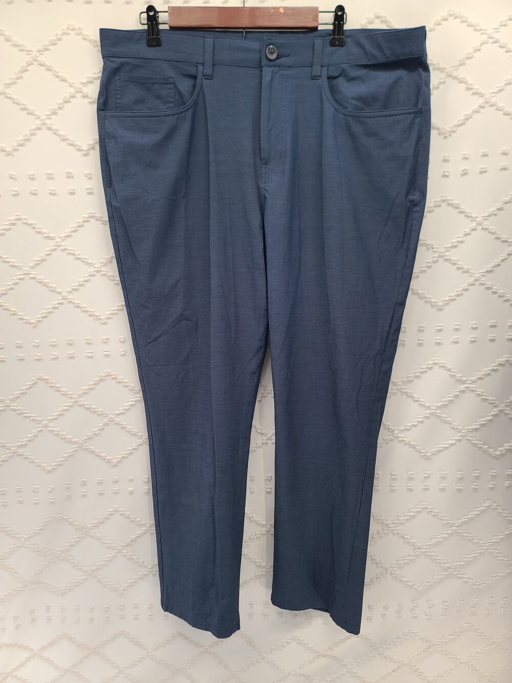 Golf Pro tour blue 5 pocket pants Size 38x29 preppy athleisure performance